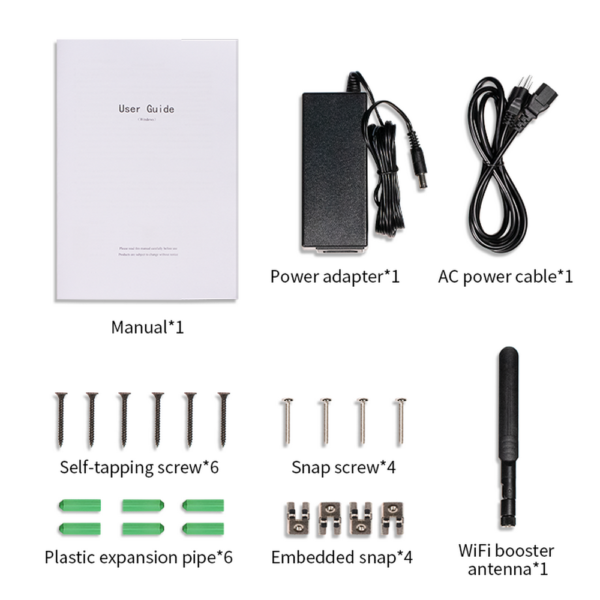 Open Frame Industrial Panel PC Capacitive Touch with Metal Rear Cover - Image 3